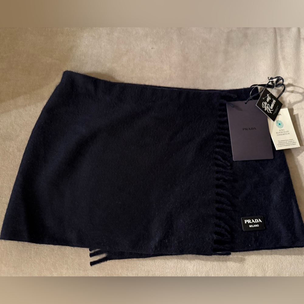 Prada wool skirt